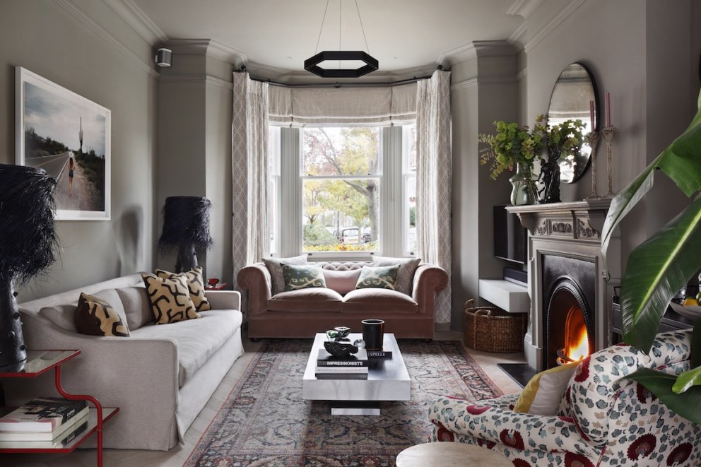 Plympton Road, Queen's Park | Living Room | Interior Designers